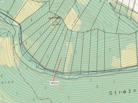Prodej pozemku, les, 5 798 m²