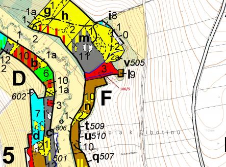 Prodej pozemku, les, 1 408 m²