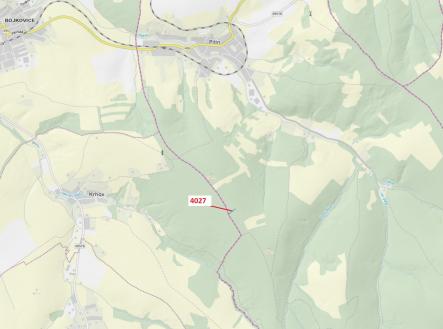 Prodej pozemku, les, 1 282 m²