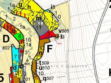 Prodej pozemku, les, 909 m²