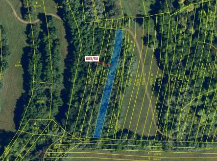 Prodej pozemku, les, 477 m²