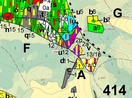 Prodej pozemku, les, 1 028 m²