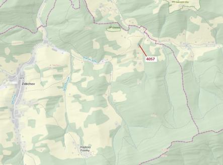 Prodej pozemku, les, 435 m²