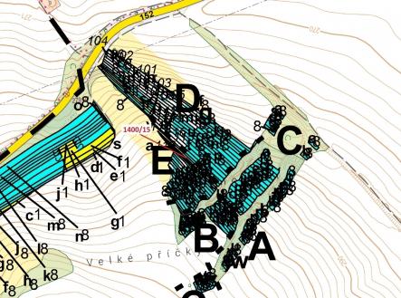 Prodej pozemku, les, 255 m²