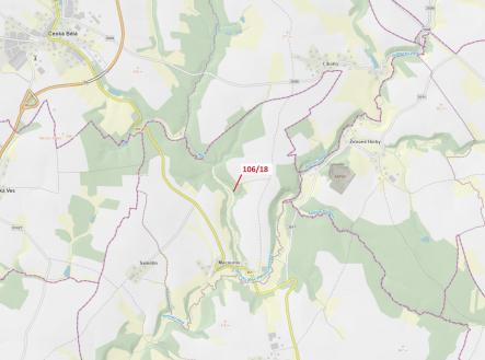 Prodej pozemku, trvalý travní porost, 135 m²