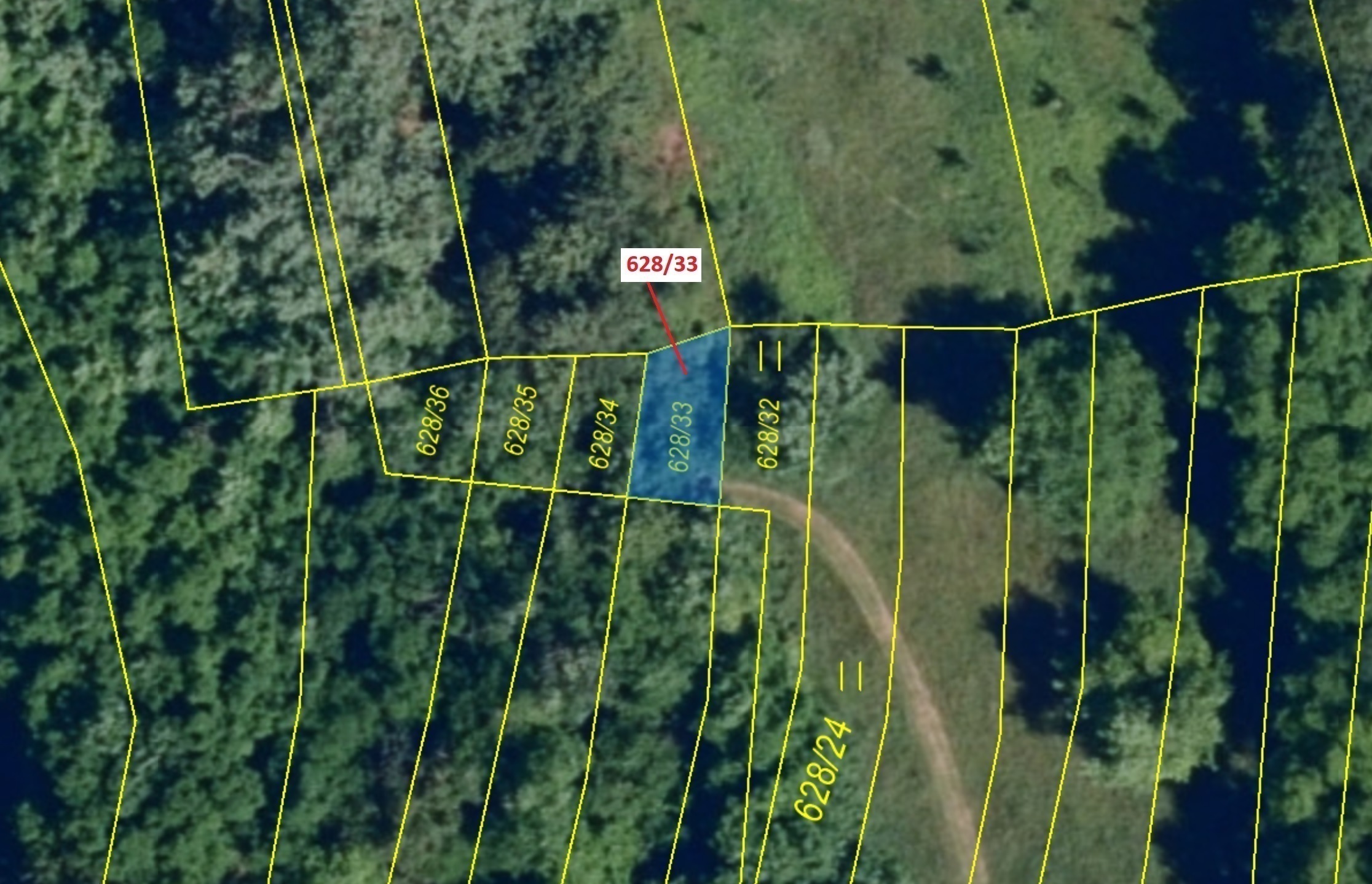 Trvalý travní porost o výměře 41 m2, podíl 1/1, katastrální území Budkovice, obec Ivančice, obec s r