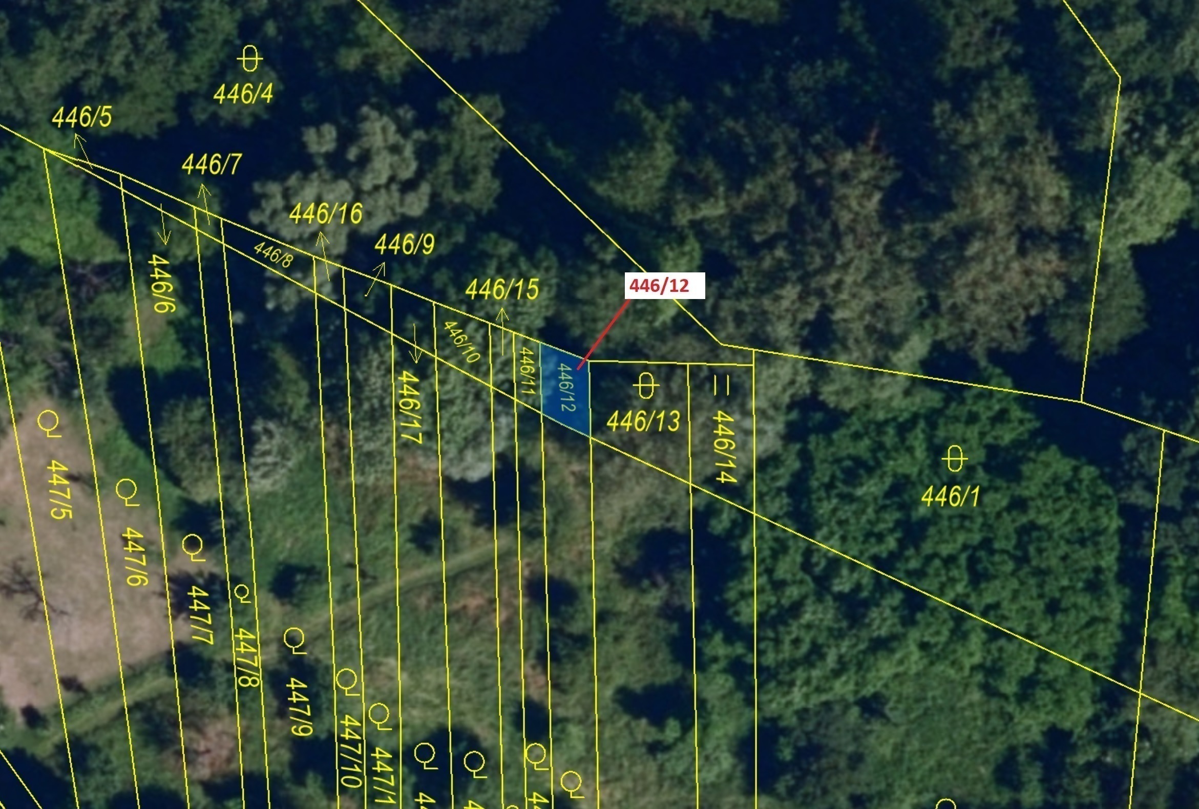 Ostatní plocha o výměře 24 m2, podíl 1/1, katastrální území Hrubšice, obec Ivančice, obec s rozšířen