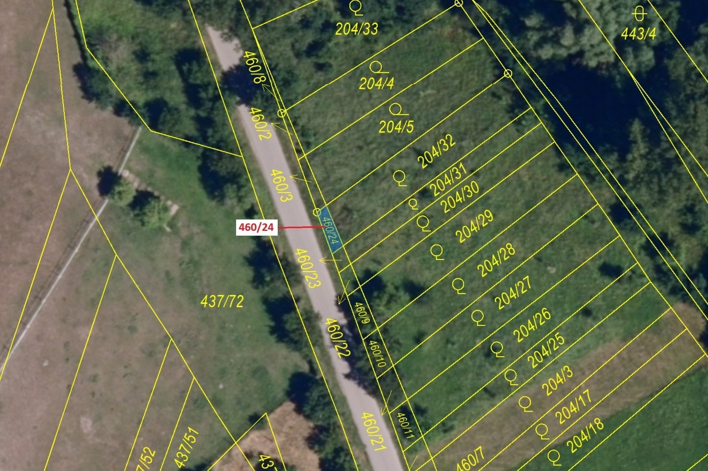 Ostatní plocha o výměře 10 m2, podíl 1/1, katastrální území Hrubšice, obec Ivančice, obec s rozšířen