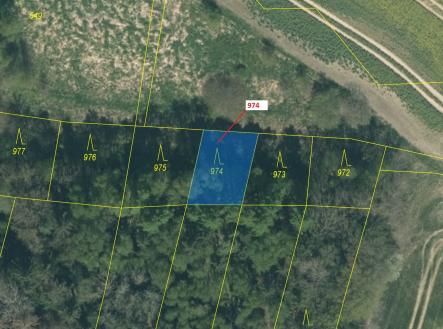 Prodej pozemku, les, 260 m²