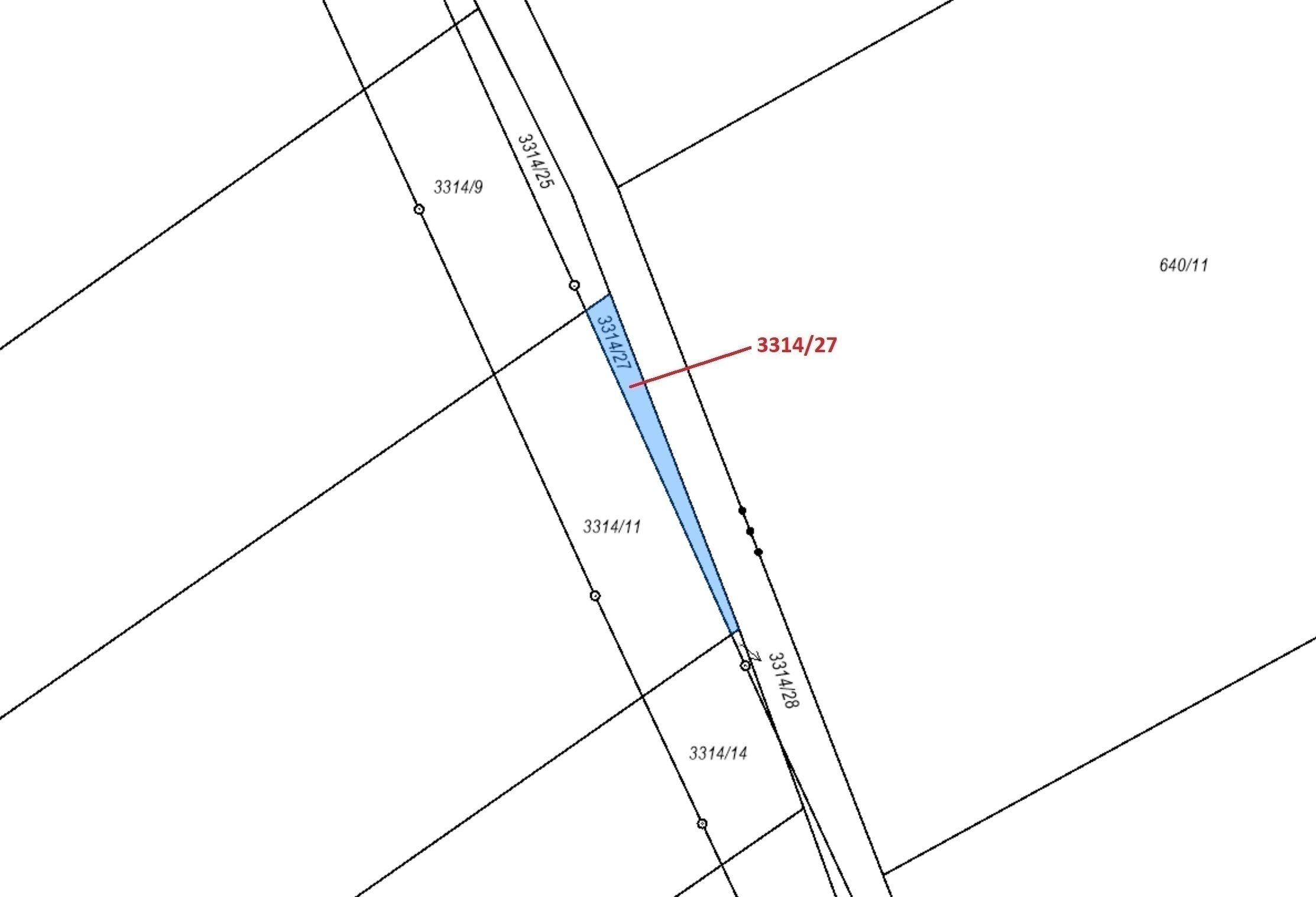 Ostatní plocha o výměře 86 m2, podíl 1/1, katastrální území Březník, obec Březník, obec s rozšířenou
