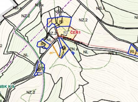 Prodej pozemku, trvalý travní porost, 48 m²