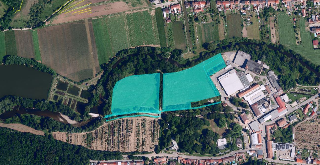 Pozemky v k.ú. Alexovice, obec Ivančice