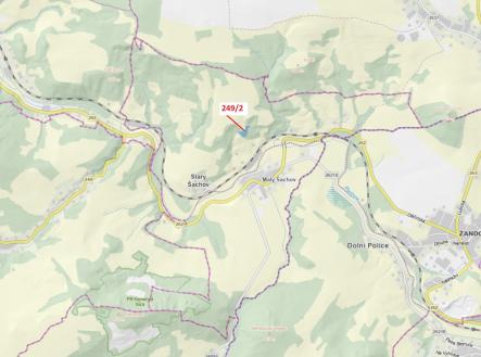 Prodej pozemku, les, 4 192 m²