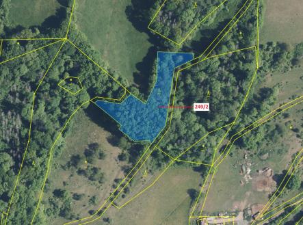 Prodej pozemku, les, 4 192 m²