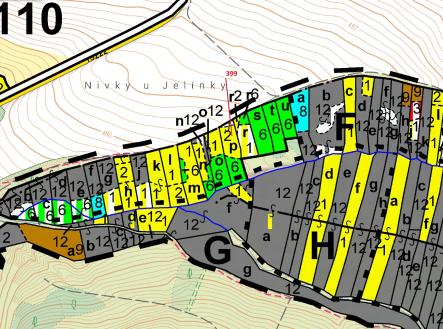 Prodej pozemku, les, 2 054 m²
