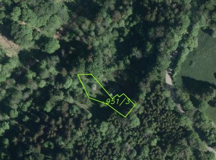 Prodej pozemku, zahrada, 858 m²