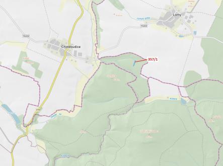 Prodej pozemku, les, 1 670 m²