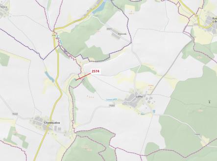 Prodej pozemku, les, 782 m²