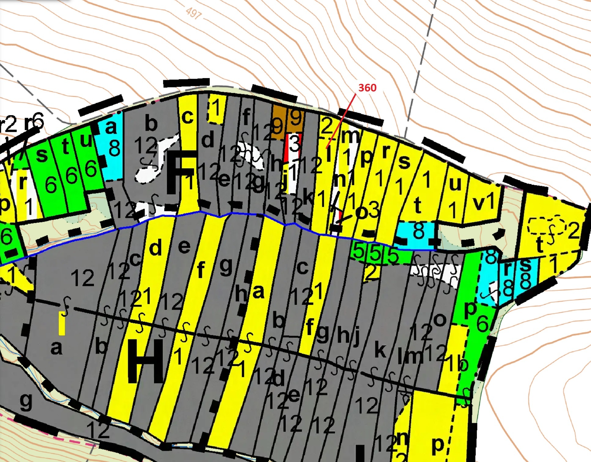 Lesní pozemek o výměře 1822 m2, podíl 1/1, katastrální území Chotěbudice, obec Chotěbudice, obec s r