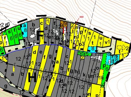 Prodej pozemku, les, 1 822 m²