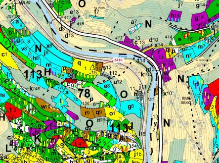 Prodej pozemku, les, 2 416 m²