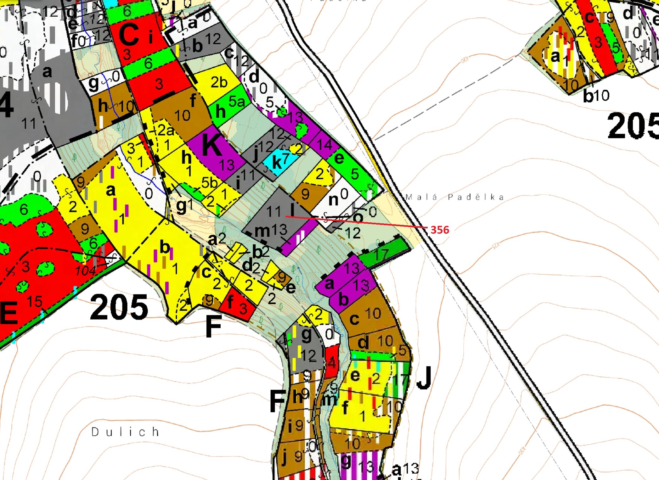 Lesní pozemek o výměře 6762 m2, podíl 1/1, katastrální území Řepníky, obec Řepníky, obec s rozšířeno