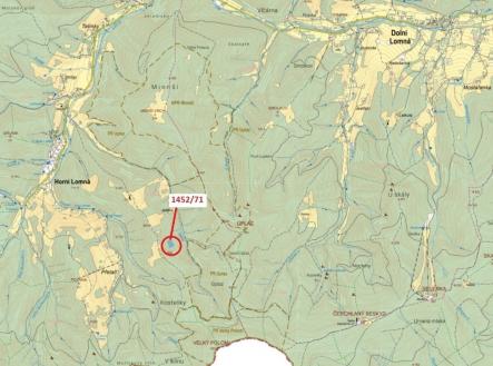 Prodej pozemku, les, 6 298 m²