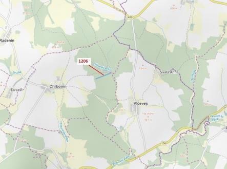 Prodej pozemku, les, 10 189 m²