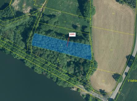 Prodej pozemku, les, 2 662 m²