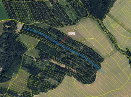 Prodej pozemku, les, 7 901 m²