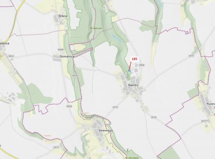 Prodej pozemku, les, 2 374 m²