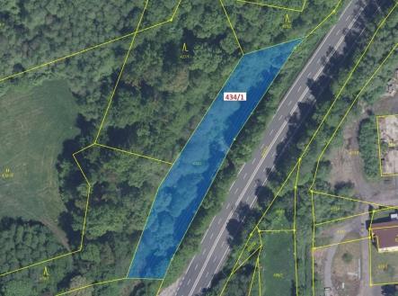 Prodej pozemku, les, 2 788 m²