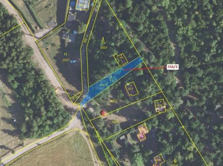 Prodej pozemku, les, 326 m²