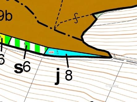 Prodej pozemku, les, 953 m²