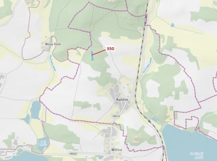 Prodej pozemku, les, 3 476 m²