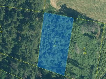 Prodej pozemku, les, 1 626 m²