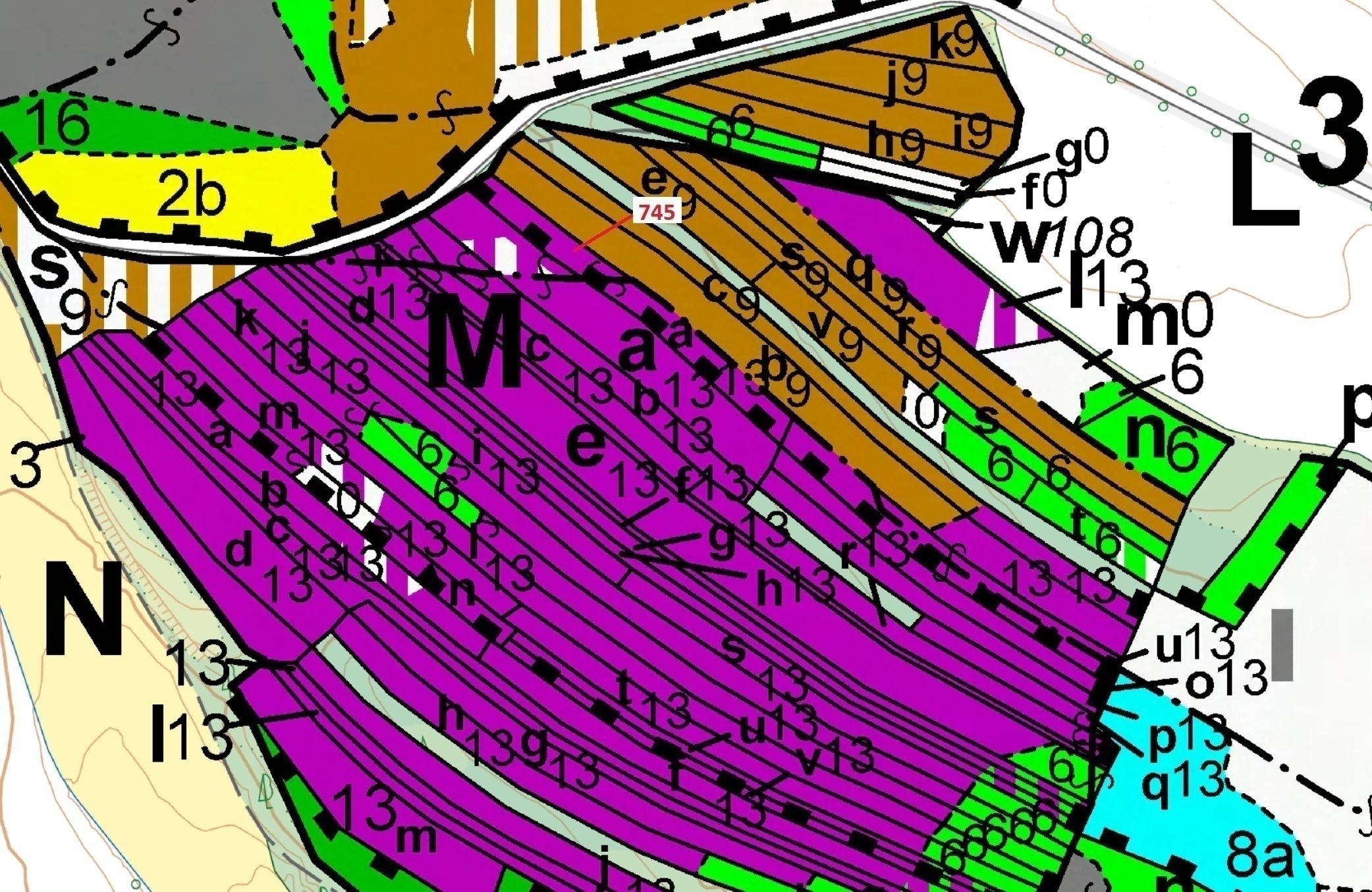 Lesní pozemek o výměře 1957 m2, podíl 1/1, katastrální území Dolní Vilémovice, obec Dolní Vilémovice