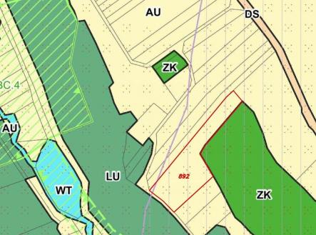 Prodej pozemku, trvalý travní porost, 5 380 m²