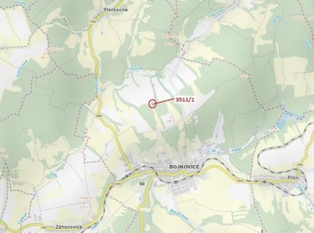 Prodej pozemku, les, 420 m²