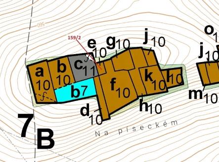 Prodej pozemku, les, 362 m²