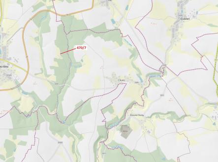 Prodej pozemku, les, 90 m²
