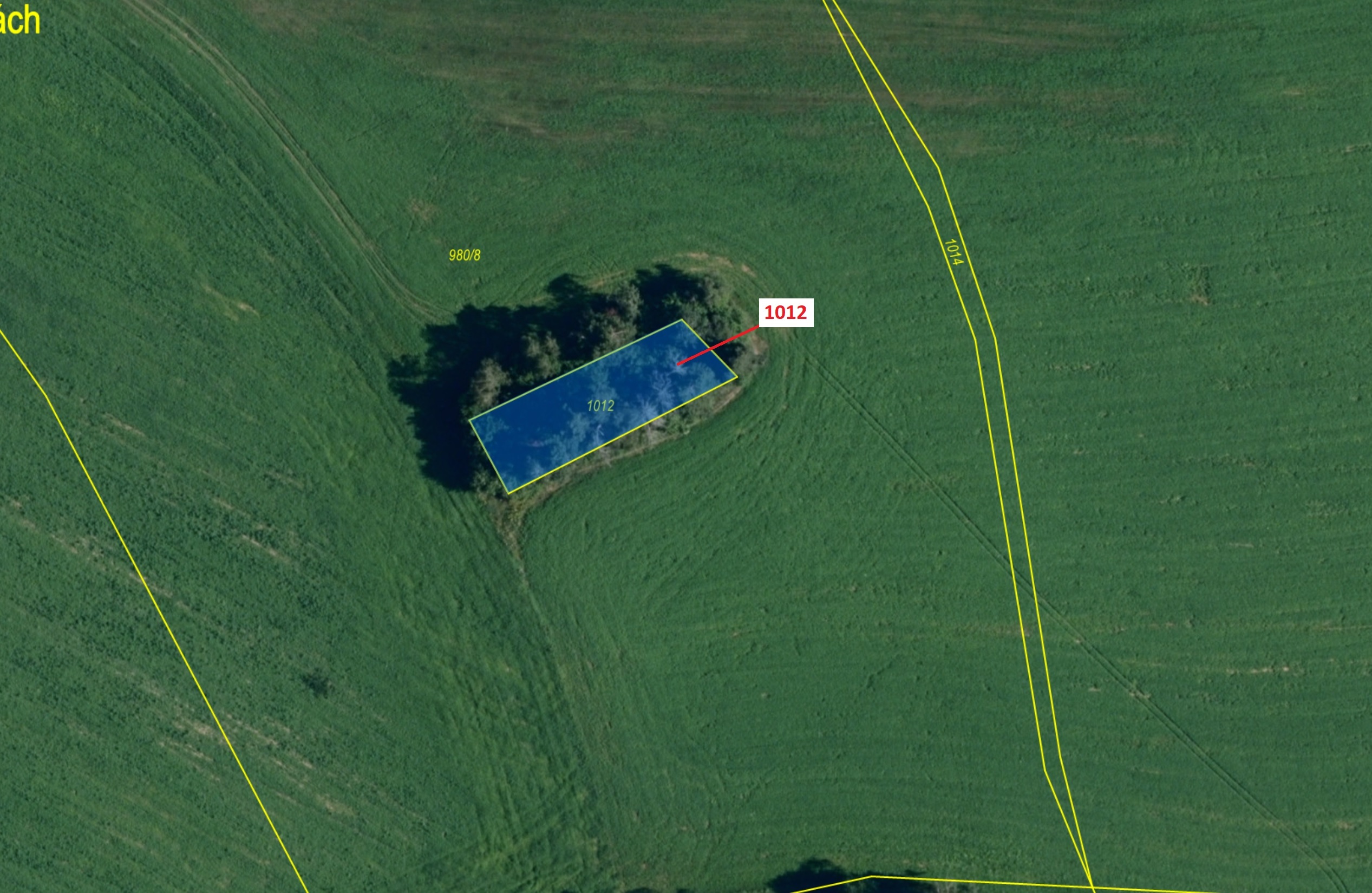 Ostatní plocha o výměře 428 m2, podíl 1/1, katastrální území Březí u Osové Bítýšky, obec Březí, obec