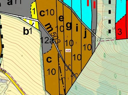 Prodej pozemku, les, 4 422 m²