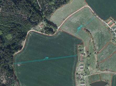 Prodej pozemku, trvalý travní porost, 3 756 m²