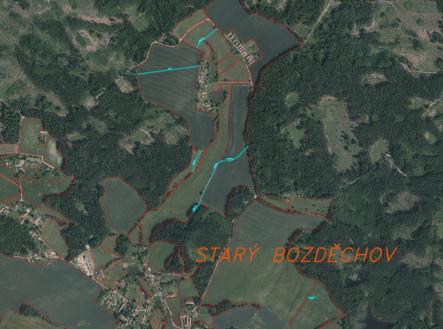 Prodej pozemku, trvalý travní porost, 3 756 m²
