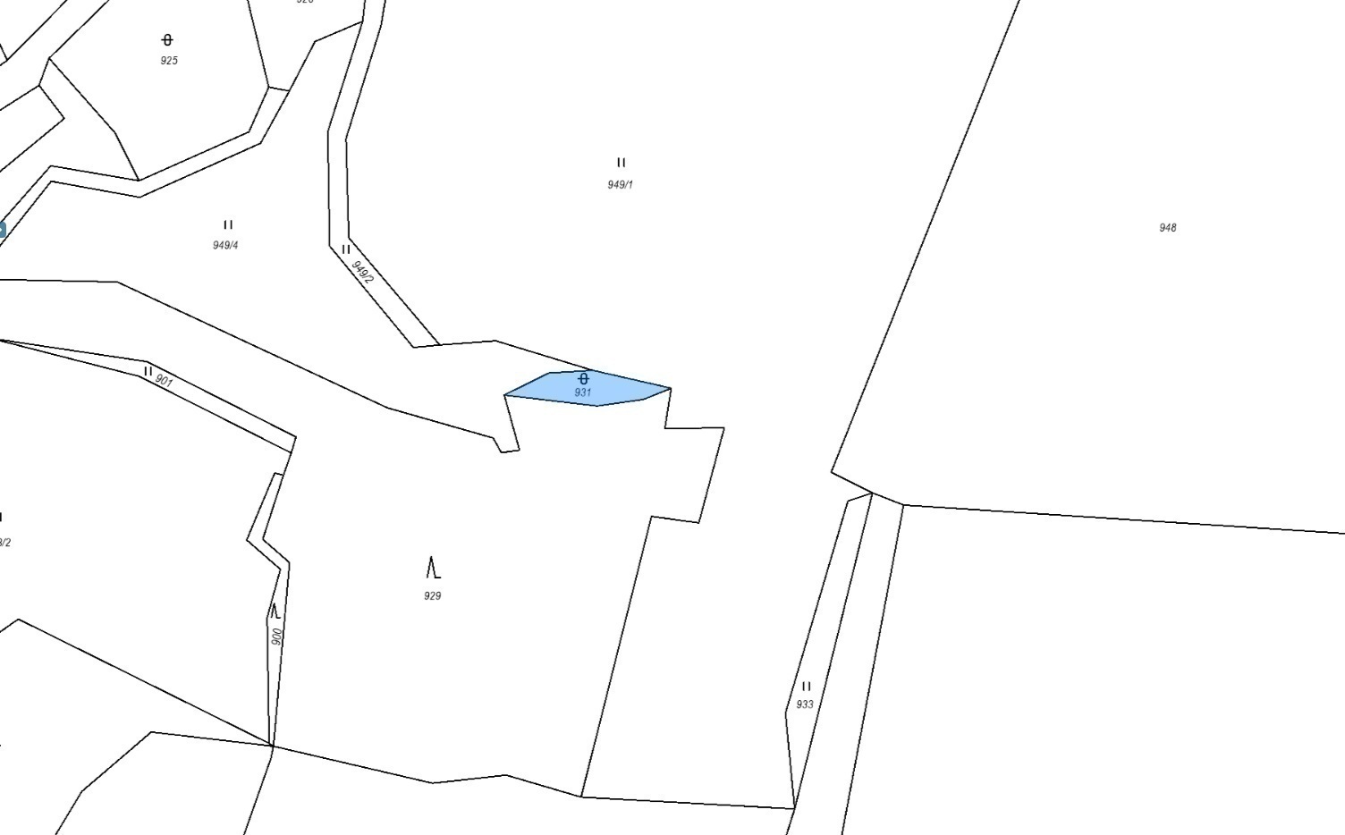 Ostatní plocha o výměře 126 m2, podíl 1/1, katastrální území Setěchovice, obec Zálezly, obec s rozší