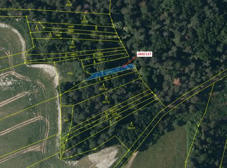 Prodej pozemku, les, 186 m²