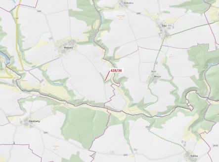 Prodej pozemku, les, 68 m²