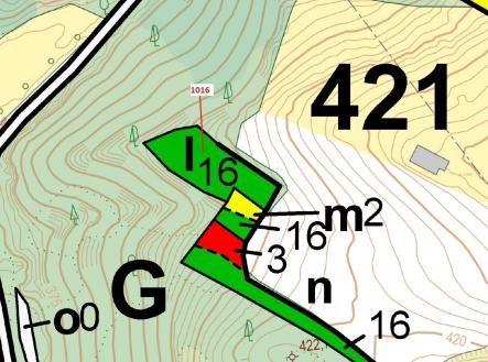 Prodej pozemku, les, 2 458 m²