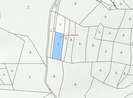 Prodej pozemku, trvalý travní porost, 1 868 m²